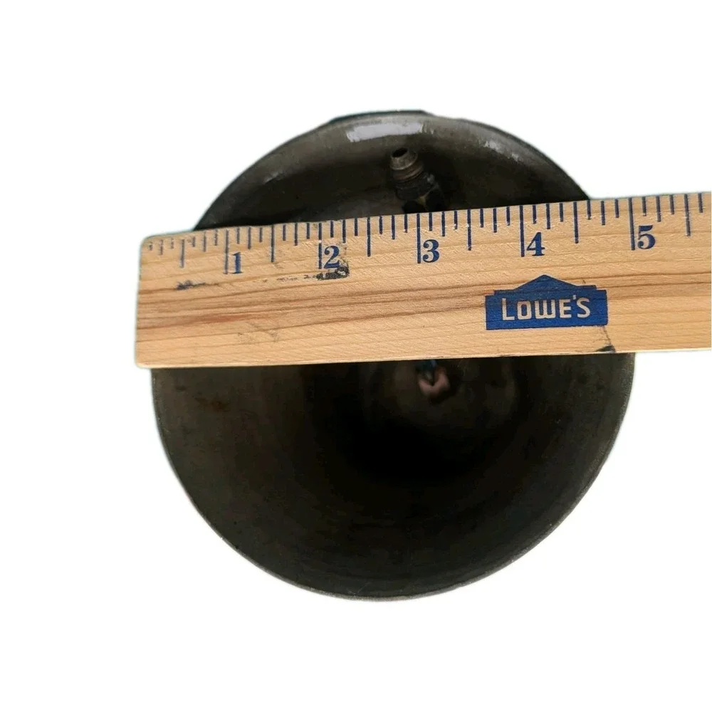 Vintage Brass School Bell 8
